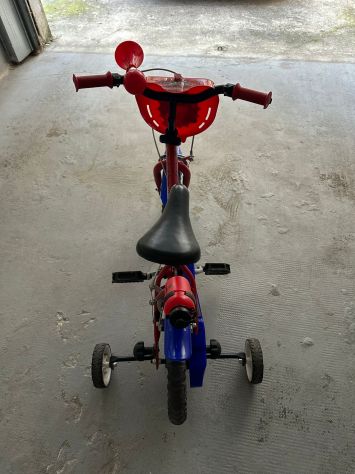 Bicicletta bambino modello Spiderman - Foto 2