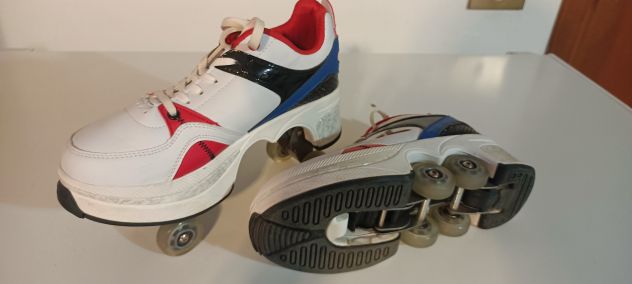 scarpe da ginnastica con rotelle retrattili - Foto 3