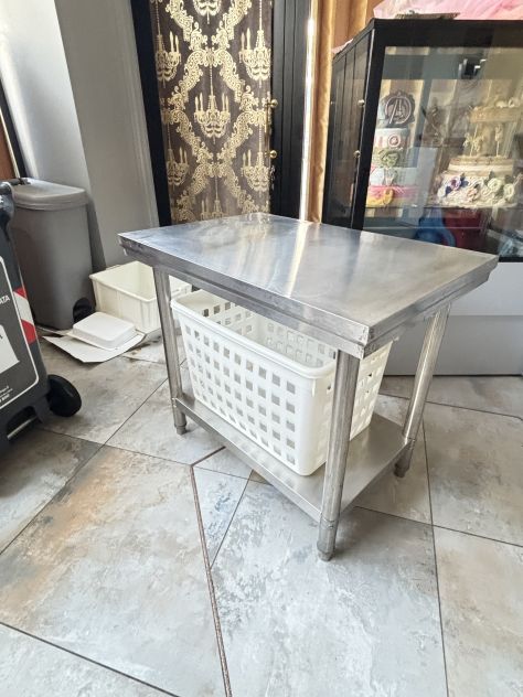 Stock Banchi in Acciaio Inox Senza Nichel – Varie Misure, Ottimo Stato - Foto 3