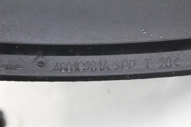 DUCATI MULTISTRADA 1200 4601C302A PARAMANO DESTRA 15 - 17 RIGHT HANDGUARD CON GRAFFI 4601C281A - Foto 4