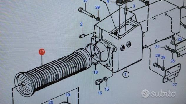 Scambiatore Volvo Penta AF858833 - Foto 2