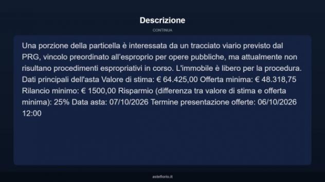 Immobile in asta di 211 m² con più di 5 locali e box auto in vendita a Lizzano - Foto 12