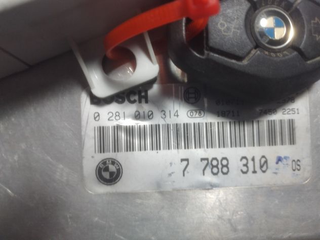 KIT CENTRALINA MOTORE BMW SERIE 5 E39, 3.0 DIESEL, CODICE : 0281010314 BOSCH 02 - Foto 4