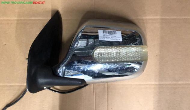 RETROVISORE EST. REGOLAZ. ELETTR. S. CROMATO CON FRECCIA 2SP 3+2 FILI MITSUBISHI PAJERO (V8/V9)  Vetri e Retrovisori  Cristalli  Retrovisori  Retrovis