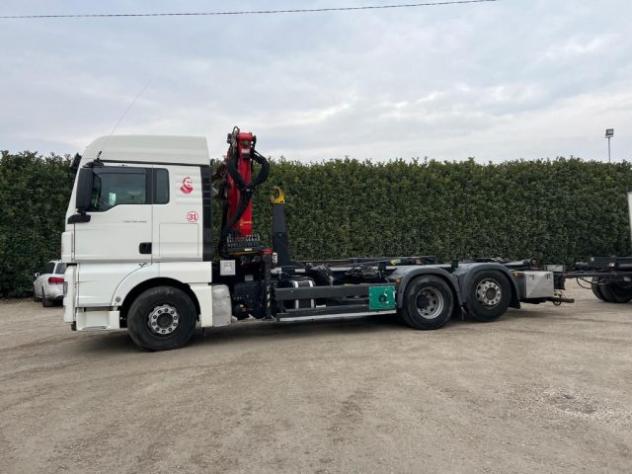 MAN MAN TGX 26.480 SCARRABILE CON GRU rif. 23825088 - Foto 3