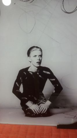 DAVID BOWIE ORIGINALE QUADRO VETRO