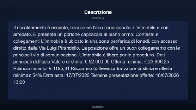 Immobile in asta di 142 m², box auto in vendita a Jonadi - Foto 13