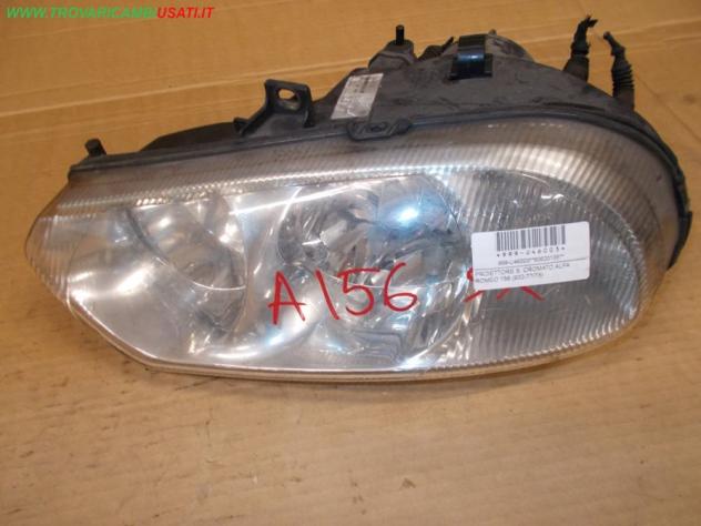 PROIETTORE S. CROMATO ALFA ROMEO 156 (932-T7/T8)  Parti elettriche  Fanaleria  Proiettori  Proiettore ant. ALFA ROMEO - 156 - 01-04-2000 - 01-03-2002,