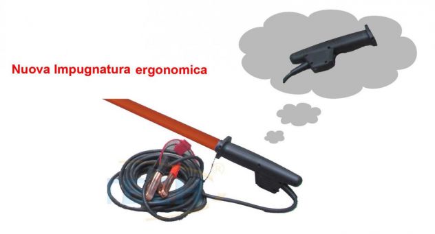 Abbacchiatore elettrico 12V 190-280 cm cavo 14mt - Foto 2