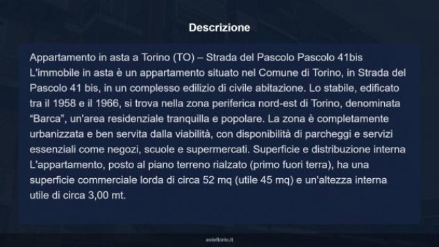 Immobile in asta di 52 m² in vendita a Torino - Foto 16