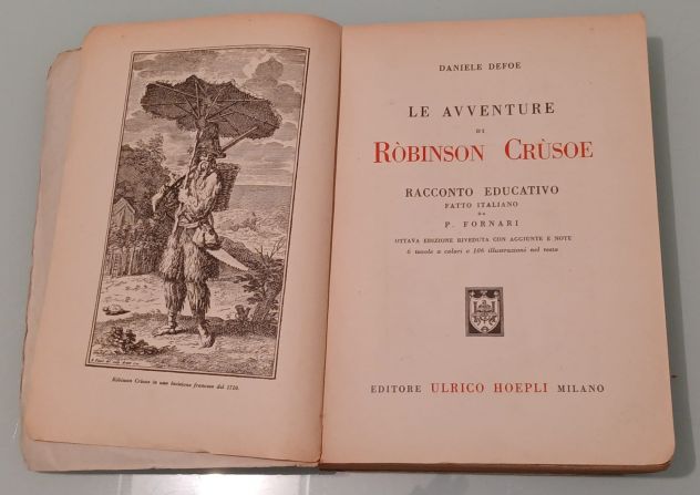 Le avventure di Robinson Crusoe Daniel Defoe 1949.. - Foto 9
