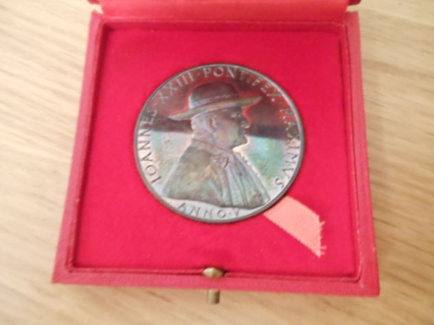 Medaglia Ag. IOANNES XXIII PONTIFEX MAXIMVS ANNO V. - Foto 2