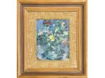 Enzo Pregno Pittore olio su tela Fiori