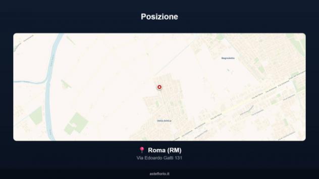 Immobile in asta di 178 m², box auto in vendita a Roma - Foto 3