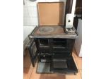 Stufa a legna De Longhi vintage con forno