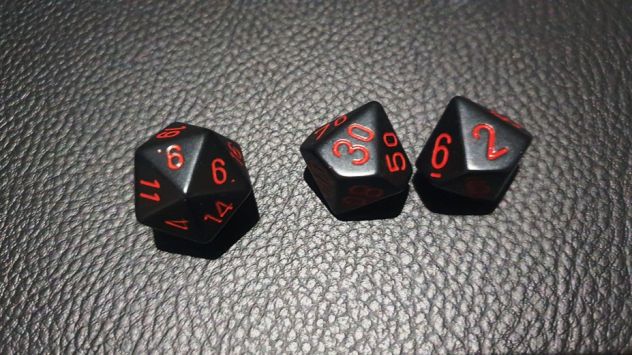Set di dadi per gioco di ruolo completi vari - Foto 2