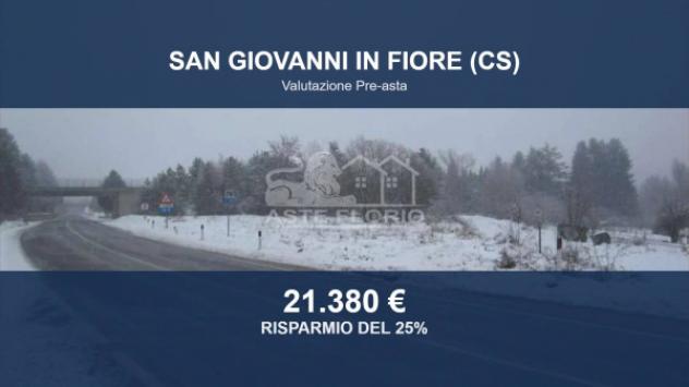 Immobile in asta di 71510 m² in vendita a San Giovanni in Fiore