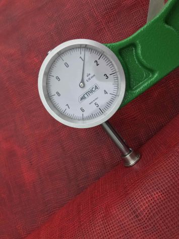 Scampolo pelle a vegetale rossa per Artigianato - Foto 2