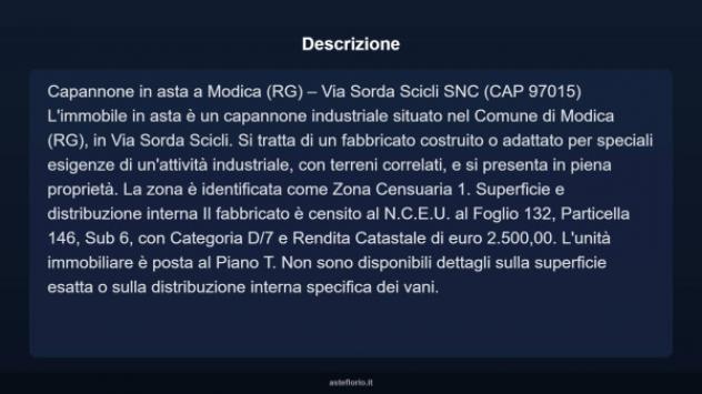 Immobile in asta di 4200 m² in vendita a Modica - Foto 5