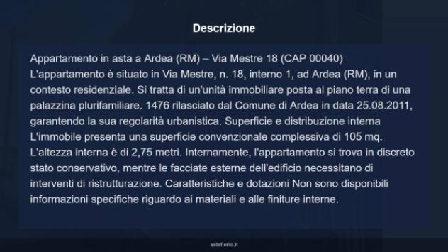 Immobile in asta di 105 m² in vendita a Ardea - Foto 18