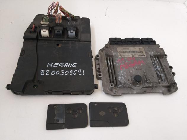 KIT CENTRALINA MOTORE RENAULT Megane Coupé 2° Serie 8200309691 diesel 1.9 (10)