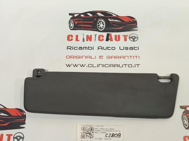 PARASOLE ALETTA LATO PASSEGGERO OPEL Tigra TwinTop 93164407 Z14XEP (0309) - Foto 3
