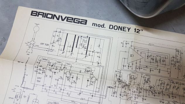 Televisione Brionvega Doney 12' con schema originale - Foto 10