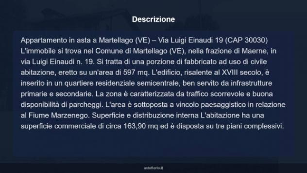 Immobile in asta di 178 m² con più di 5 locali in vendita a Martellago - Foto 16