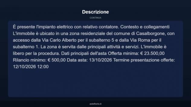 Immobile in asta di 91 m² in vendita a Casalborgone - Foto 11