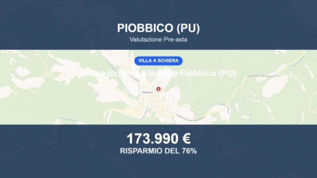 Immobile in asta di 655 m² in vendita a Piobbico