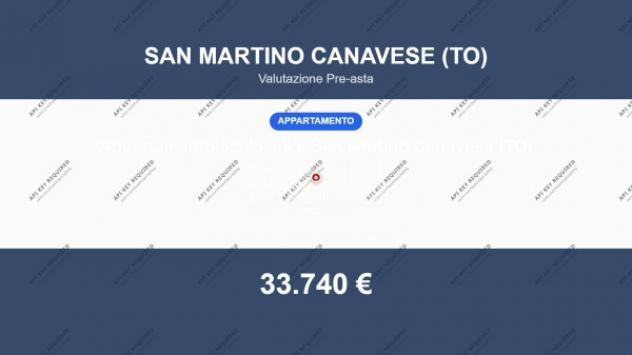 Immobile in asta di 165 m², box auto in vendita a San Martino Canavese