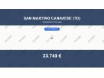 Immobile in asta di 165 m², box auto in vendita a San Martino Canavese