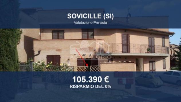 Immobile in asta di 55 m², box auto in vendita a Sovicille