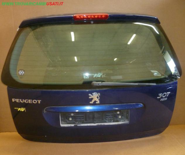 PORTELLO POST. BLU MET. CON MOT. SW PEUGEOT 307 (T6)  Carrozzeria  Lamierati esterni  Portello  Portello post. PEUGEOT - 307 - 01-09-2005 - 01-07-2008