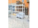 scaffale con altezza ripiani regolabile usato