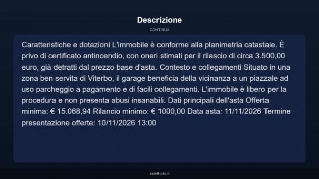 Immobile in asta di 96 m² in vendita a Viterbo - Foto 8