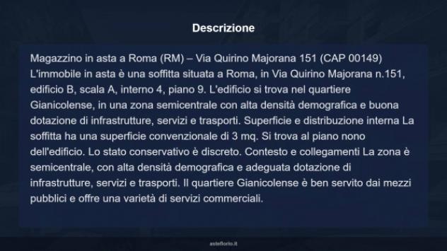 Immobile in asta di 3 m² in vendita a Roma - Foto 10