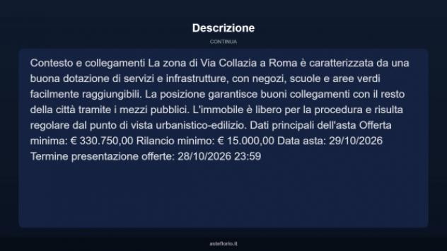 Immobile in asta di 96 m² in vendita a Roma - Foto 11