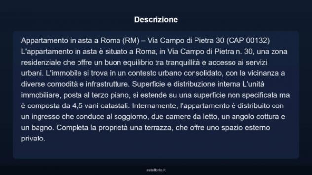 Immobile in asta di 52 m² in vendita a Roma - Foto 15