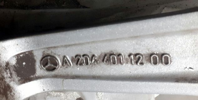 MERCEDES 4 cerchi in lega originali - Foto 3