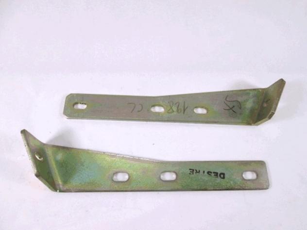 135312 COPPIA STAFFE SUPPORTI PARAURTI ANTERIORE FIAT 128 1.3 CL 4P RICAMBIO NUOVO 135311