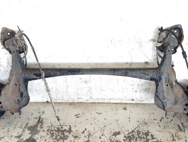13342367 PONTE ASSALE POSTERIORE OPEL CORSA D 1.3 D 55KW 5M 3P (2006) RICAMBIO USATO CON MOZZI E FUSELLI - Foto 5