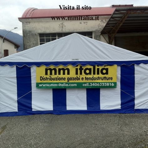 Tendoni Gazebo per ristoro, mensa aziendale, mensa pubblica - Foto 2