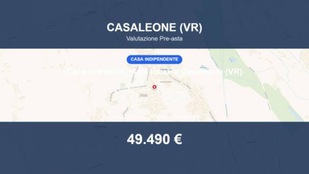 Immobile in asta di 83 m², box auto doppio in vendita a Casaleone