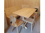 Soggiorno o taverna Completo in legno massello di pino composto da