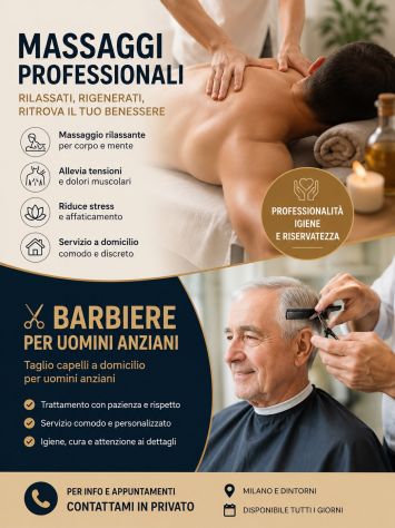 Assistente per anziani – Disponibile sabato e domenica