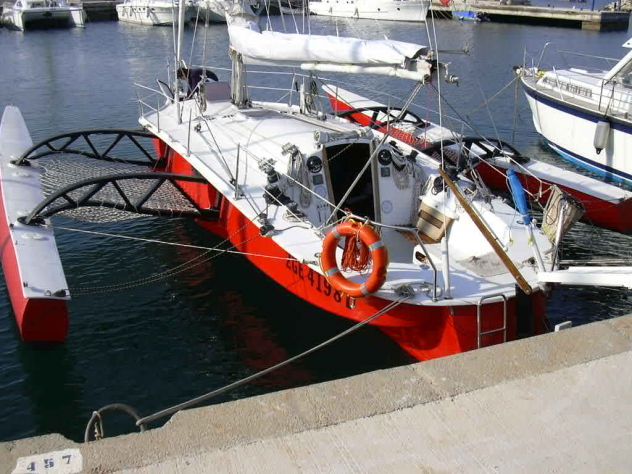 BARCA A VELA TRIMARANO PIEGHEVOLE MATTIA T11 - Foto 9