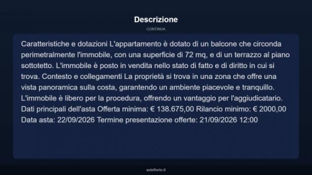 Immobile in asta di 153 m² con più di 5 locali in vendita a Monte San Giusto - Foto 17
