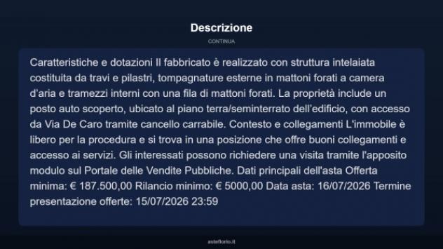 Immobile in asta di 186 m² in vendita a Salerno - Foto 4