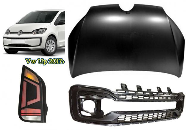 Vw Up paraurti cofano fanale griglia 2017 19 21 23